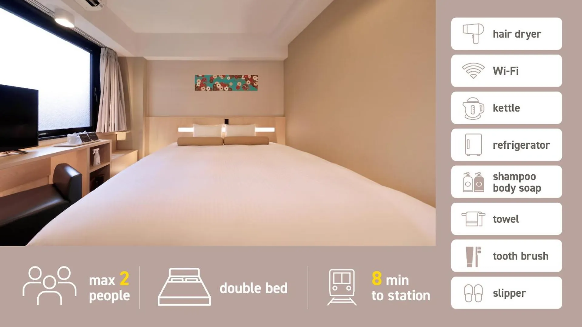 Shinsaibashi-Higashi Crystal Hotel Osaka